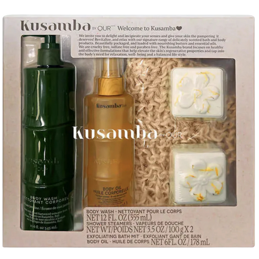 Kusamba by QUR Bath and Body Care, 5-piece Collection