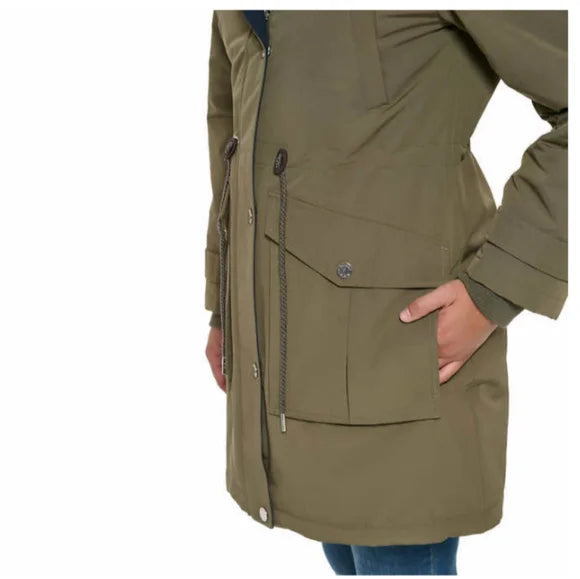 Tommy Hilfiger women parka jacket green