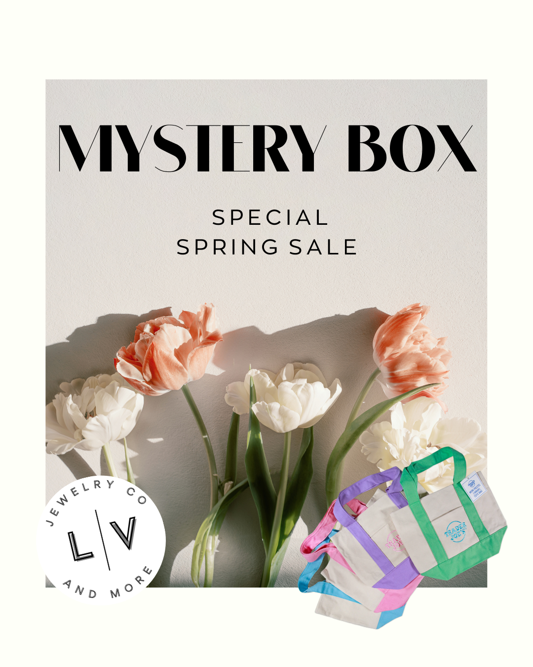 Mystery Box Sale First 10 customer's get a Trader Joe's Tote (Final Sale)